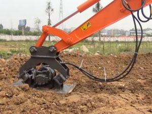 晉工機械輪挖屬具--振動夯