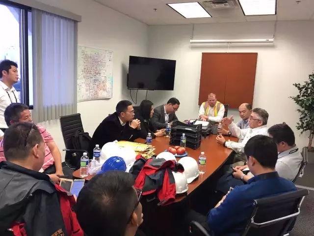 晉工機械在聯合租賃公司考察交流