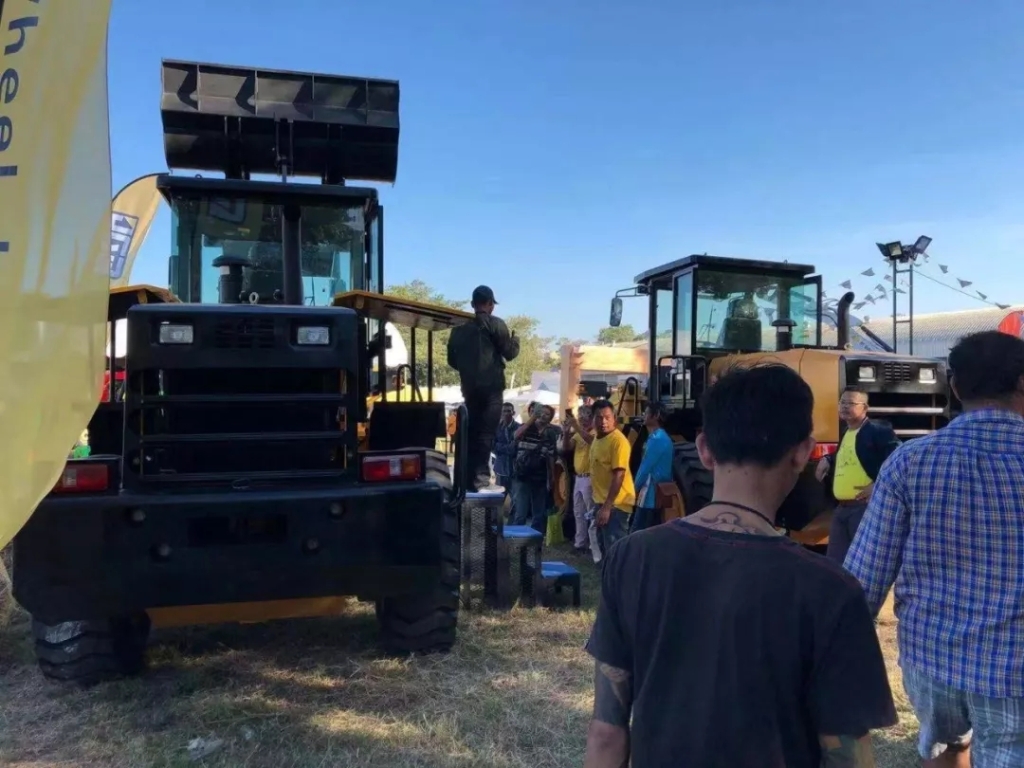 晉工攜手合作夥伴LEADWAY MACHINERY登陸泰國農業機械展