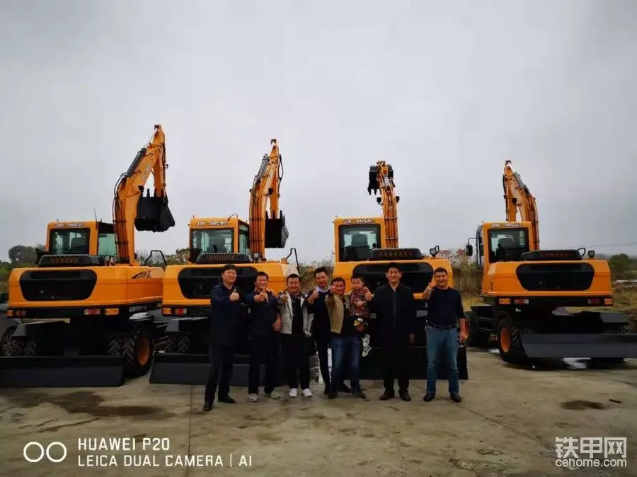 【晉擊者·用戶說】四年買8台晉工輪挖，培養了20多個老板，跟老郭開挖機的人都發了