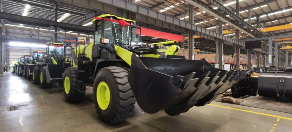 全新出發，晉取未來！！！晉工機械舉行電動裝載機批量交付客戶發車儀式！